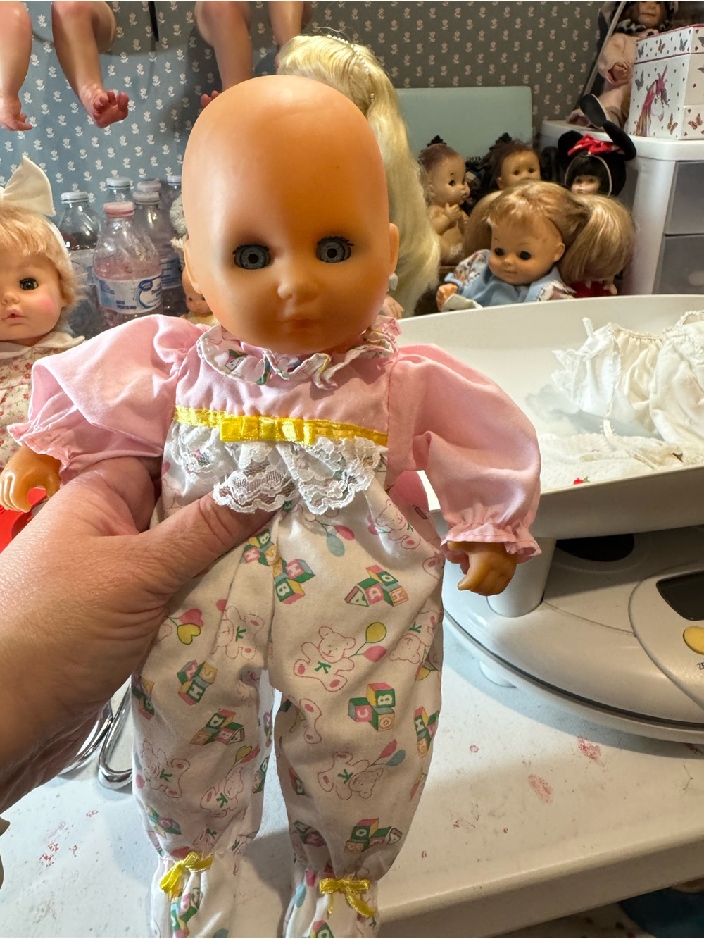 Baby Born doll Baby Pink White